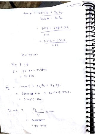 Synchronous machine NOTES, ACE ACADEMY