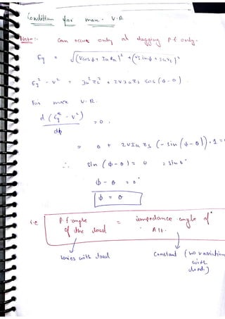 Synchronous machine NOTES, ACE ACADEMY