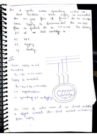 Synchronous machine NOTES, ACE ACADEMY