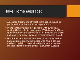 Syncope | PPT