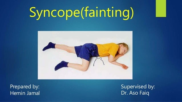 Syncope in children