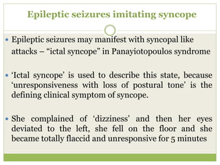 Syncope ppt