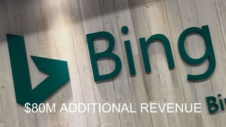 $80M ADDITIONAL REVENUE
 