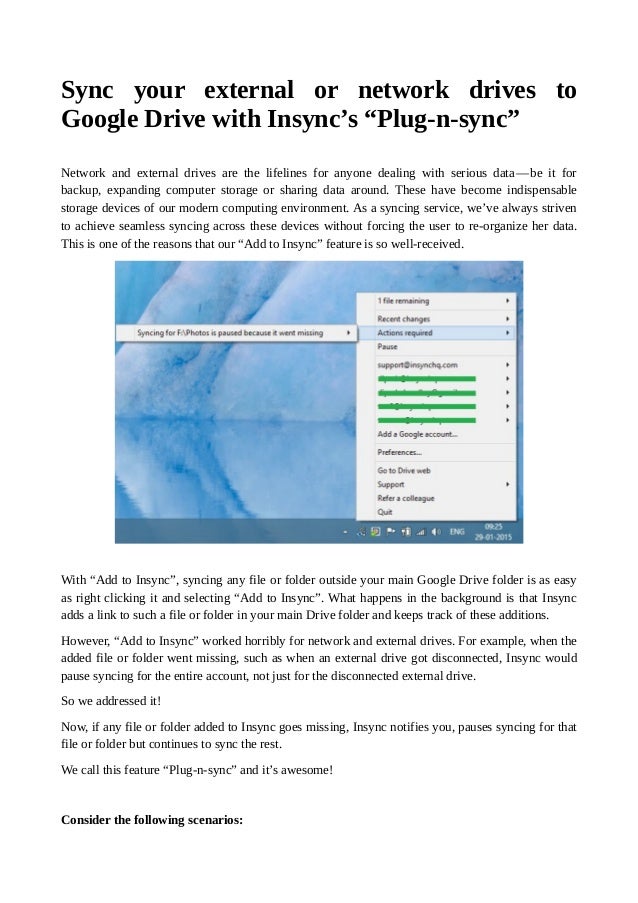 insync google drive insync google drive