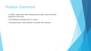 Syndicate 5 japan battle with deflation | PPTX