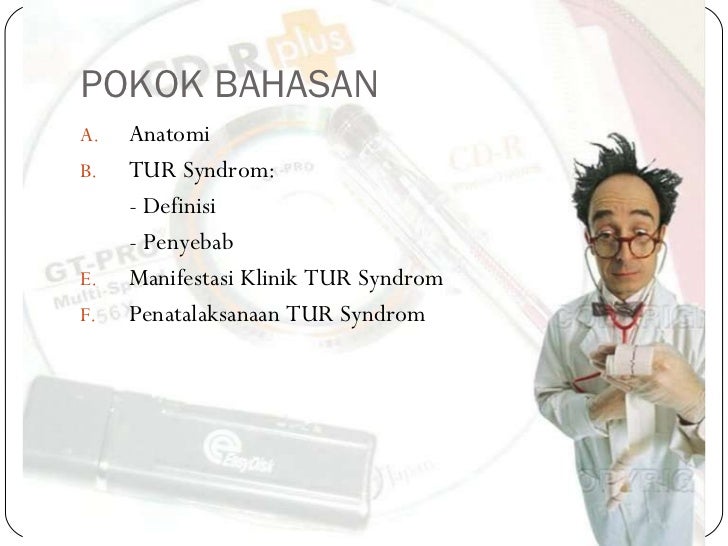 Syndrome Resection Transuretral Tur Syndrom