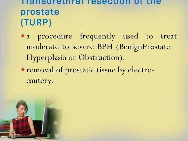 Syndrome Resection Transuretral Tur Syndrom