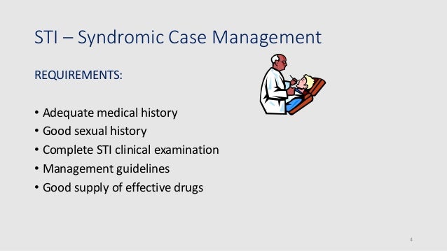 Sti Syndromic Management Chart