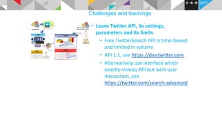 Syndromic surveillance - Health Analytics on Social Media | PPT