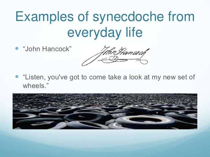 synecdoche and metonymy works cited list