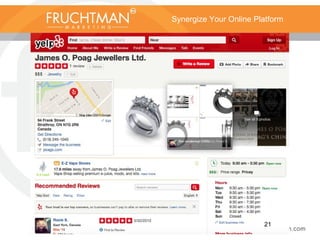 21
Synergize Your Online Platform
 