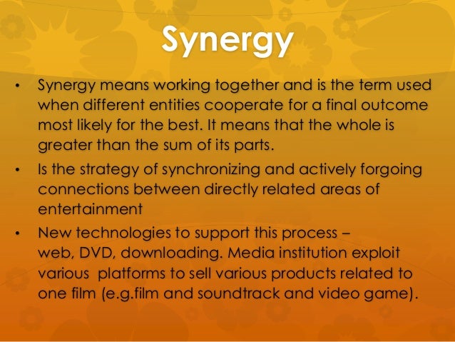 synergy definition
