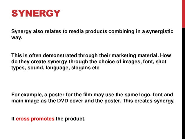 What is the meaning of synergy effect? Introducing examples in marketing