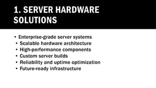 Enterprise IT & Server Hardware Solution | PDF