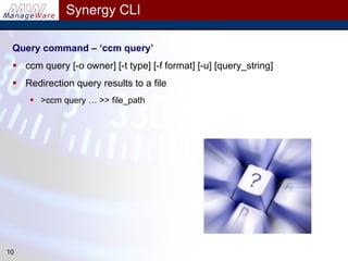 Synergy CLI | PPT