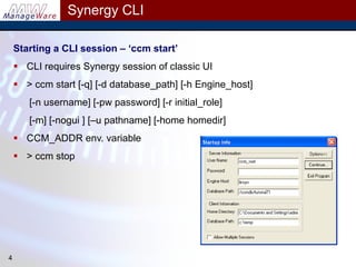 Synergy CLI | PPT