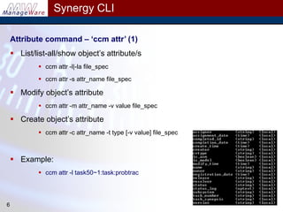 Synergy CLI | PPT