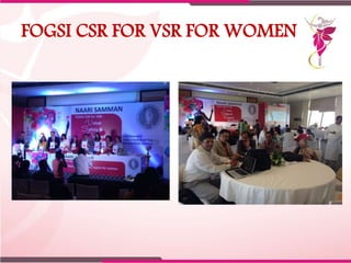 FOGSI CSR FOR VSR FOR WOMEN
 