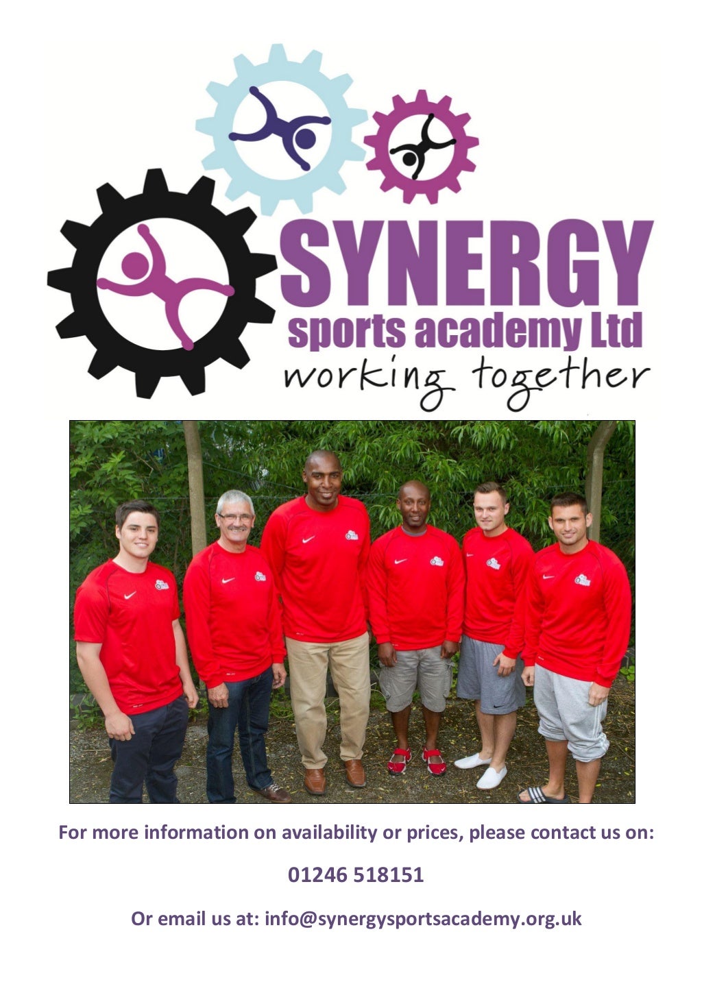 Synergy Sports Academy Prospectus