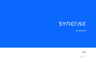 Synerise Brand Manual English