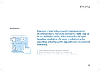Synerise AI Growth Cloud, solution overview | PPT
