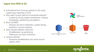 Syngenta's Predictive Analytics Platform for Seeds R&D | PPTX