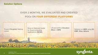 Syngenta's Predictive Analytics Platform for Seeds R&D | PPTX