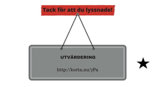 Synligt lärande och digitala verktyg