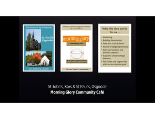 St John's, Kars & St Paul's, Osgoode 
Morning Glory Community Café
 