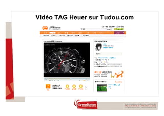 Vidéo TAG Heuer sur Tudou.com 