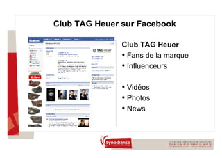 Club TAG Heuer sur Facebook Club TAG Heuer Fans de la marque Influenceurs Vidéos Photos News 