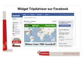 Widget TripAdvisor sur Facebook 