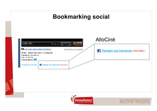 Bookmarking social AlloCiné 