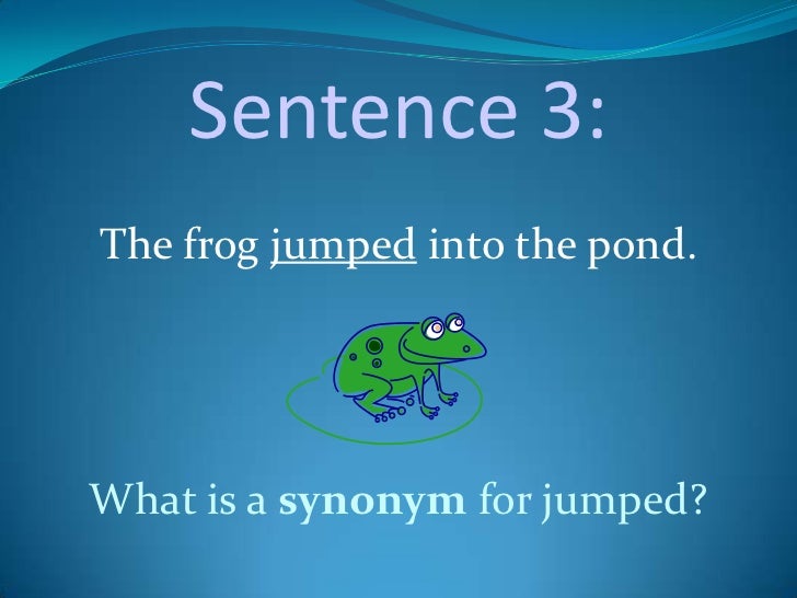 Worksheet Jump Synonym synonym and antonym powerpoint 11
