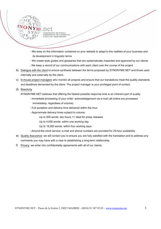 Synonyme.Net Services Eng 2009