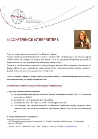 Synonyme.Net Services Eng 2009