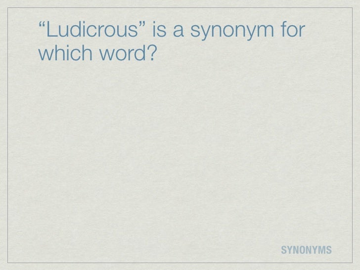 Synonyms