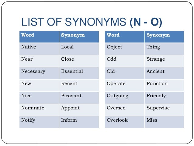 functional synonym