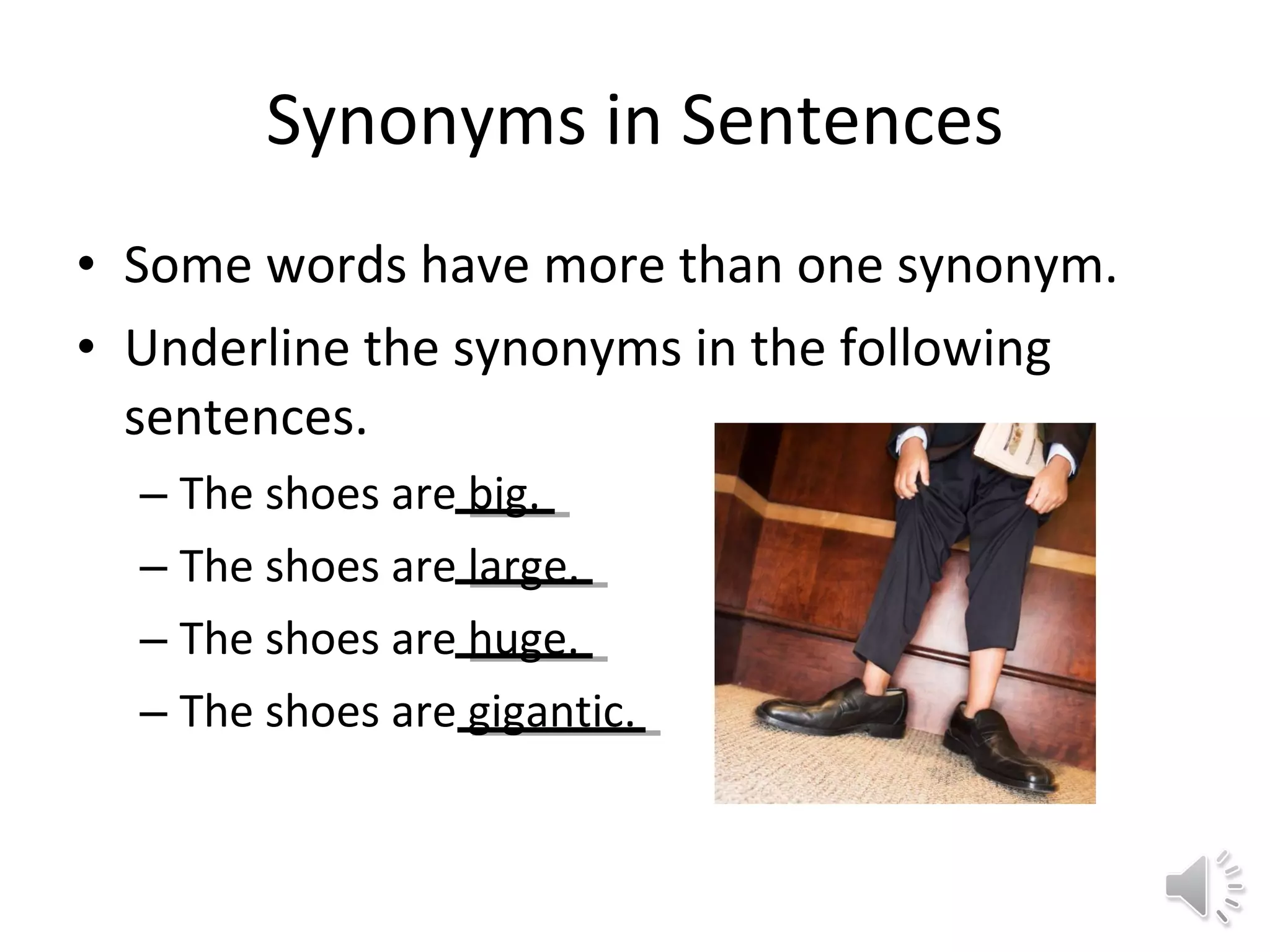Synonyms and Antonyms | PPT