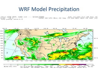 WRF Model Precipitation 
 