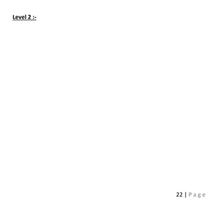 22 | P a g e
Level 2 :-
 