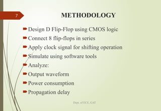 Design and Simulation of an 8-bit CMOS Shift Register for Low Power and ...