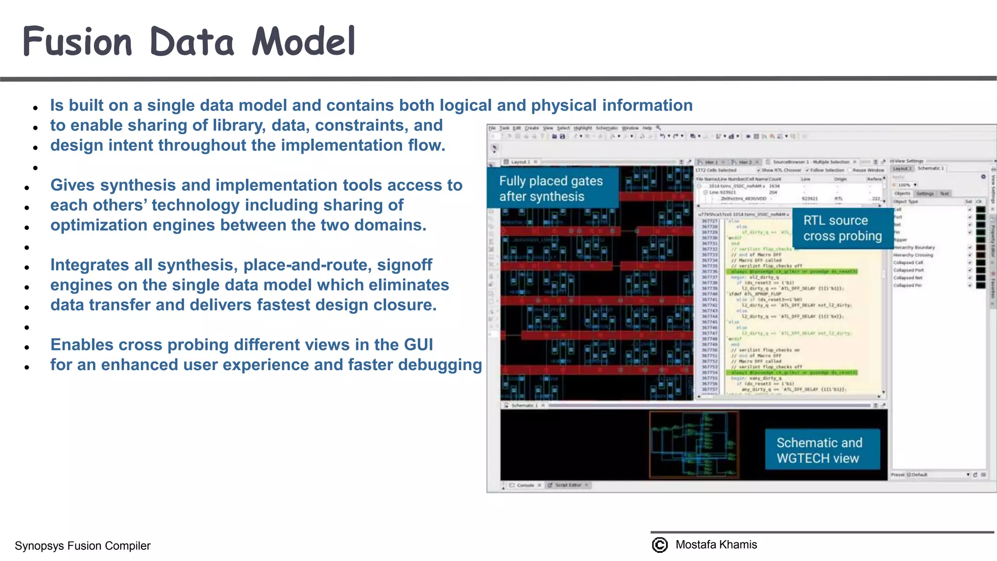 Synopsys Fusion Compiler-Comprehensive RTL-to-GDSII Implementation ...