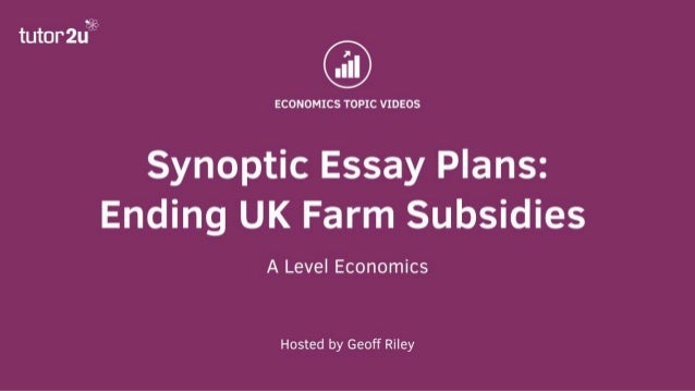 Synoptic essay