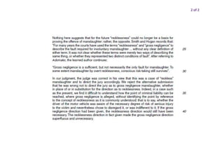 What about these?Is a conviction for manslaughter possible in either situation?Fontella, a care assistant on night shift in a nursing home, is so engrossed by a book that she is reading that she ignores the buzzer from the room of a patient, Gladys, who has a serious heart condition. Gladys is actually suffering a heart attack at the time and she is found dead the next morning. (10)	Brett has a heroin habit. Brett’s friend, Chesney, fills a syringe with a large quantity of heroin. Brett is already too drunk on alcohol to inject himself so, at Brett’s request, Chesney injects Brett with the drug. Brett dies from an overdose of heroin. (10)