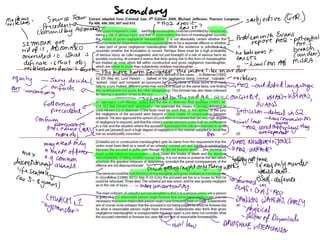 Absence Work You are going to mark your own workSamGUIDANCEMaximum three marks for discussing the relevant Critical Point (CP) Maximum three marks for discussing an Analytical Point (AP) Maximum three marks for discussing a second Analytical Point (AP) Maximum one mark for a suitable conclusion to the scenario (CON) Candidates will be unable to achieve level 5 marks without discussing the critical point and a relevant case. Realise basis for liability is gross negligence