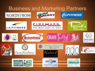 Business and Marketing Partners




                       Nouveau Connoisseurs Corporation 2008
 