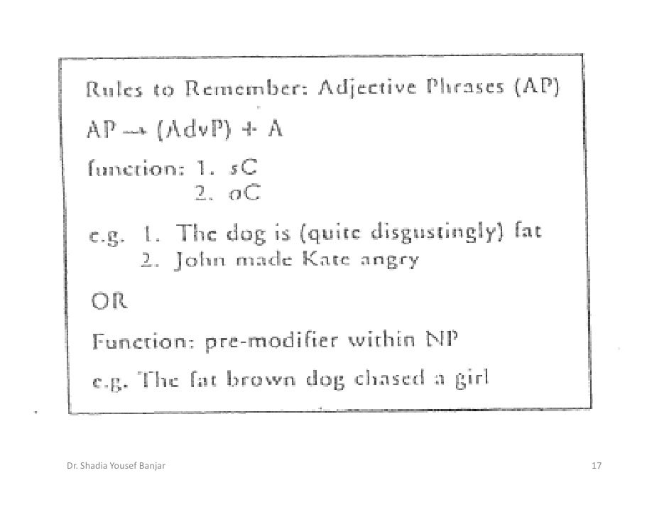 Syntactic Analysis pptx