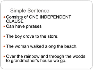 PhraseA group of words that lacks a subject, a predicate or both.Screaming like a banshee – missing a subjectThe tallest man – missing a predicate After midnight – missing both 