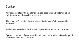 Syntax | PPT